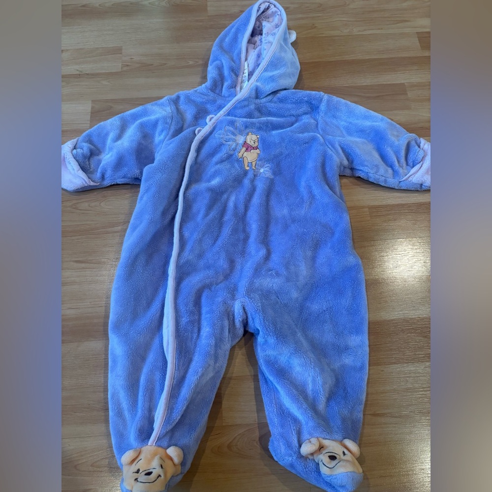 Light Purple Winnie the Pooh Snowsuit‎